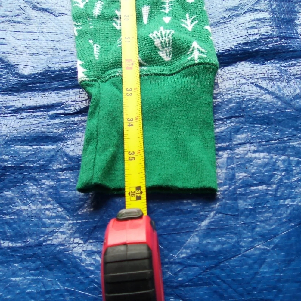 Green Tree Print  Leggings - Picture 6 of 8